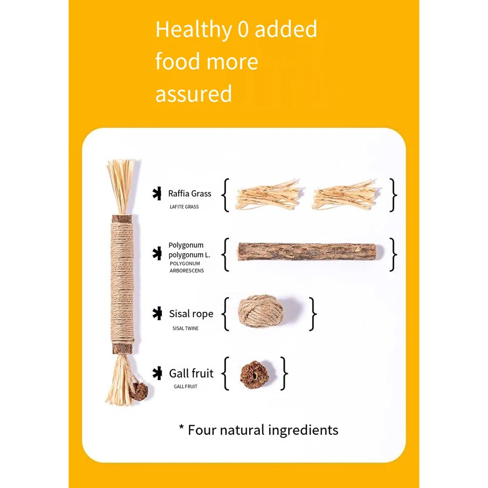 Natural Wooden Chew Stick Toy™