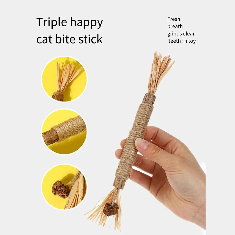 Natural Wooden Chew Stick Toy™