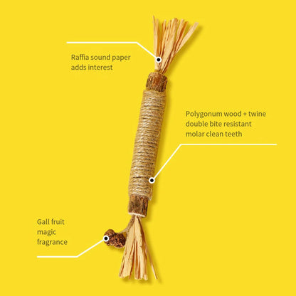 Natural Wooden Chew Stick Toy™